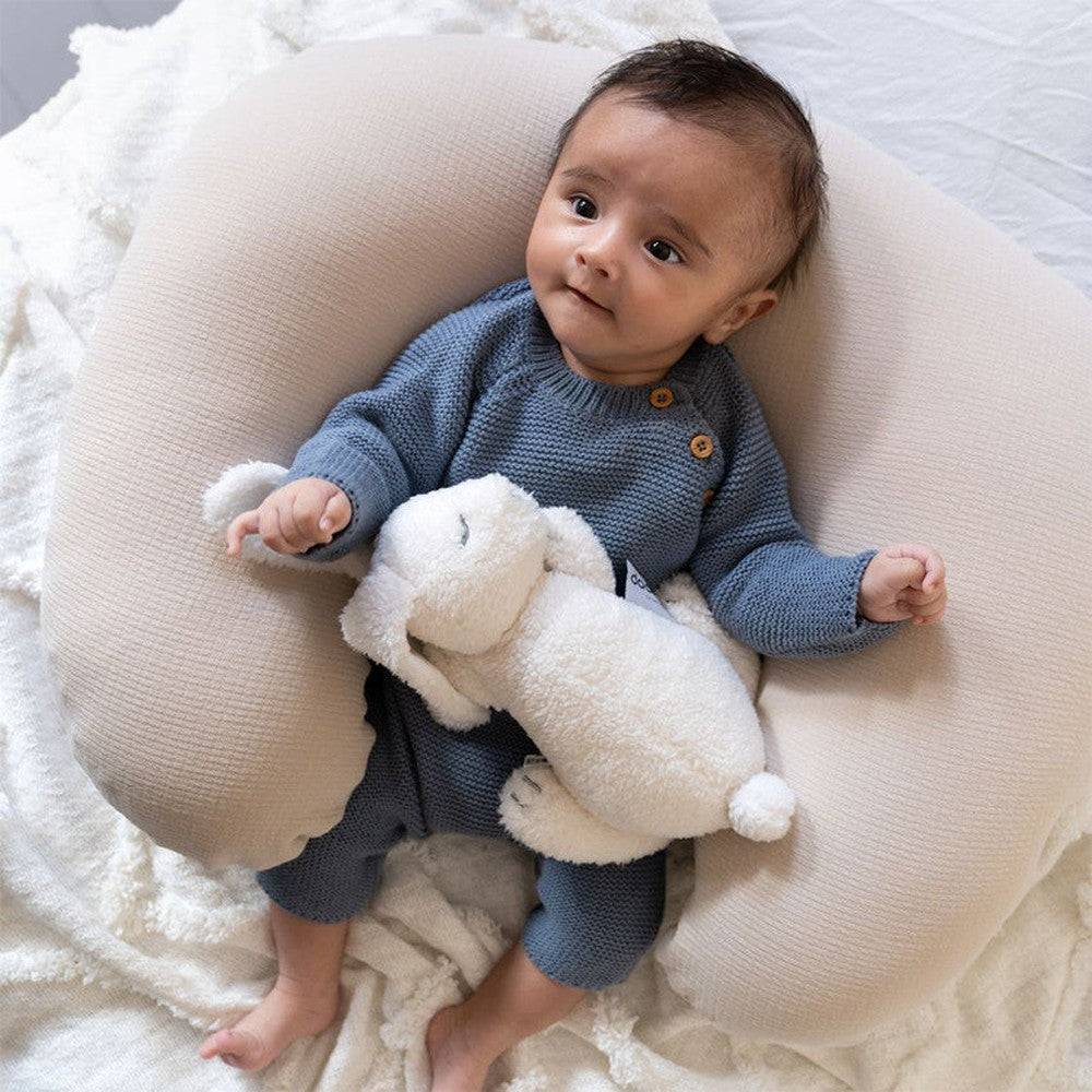 Doomoo Snoogy Pittenkussen Voor Baby's - Konijn Milky