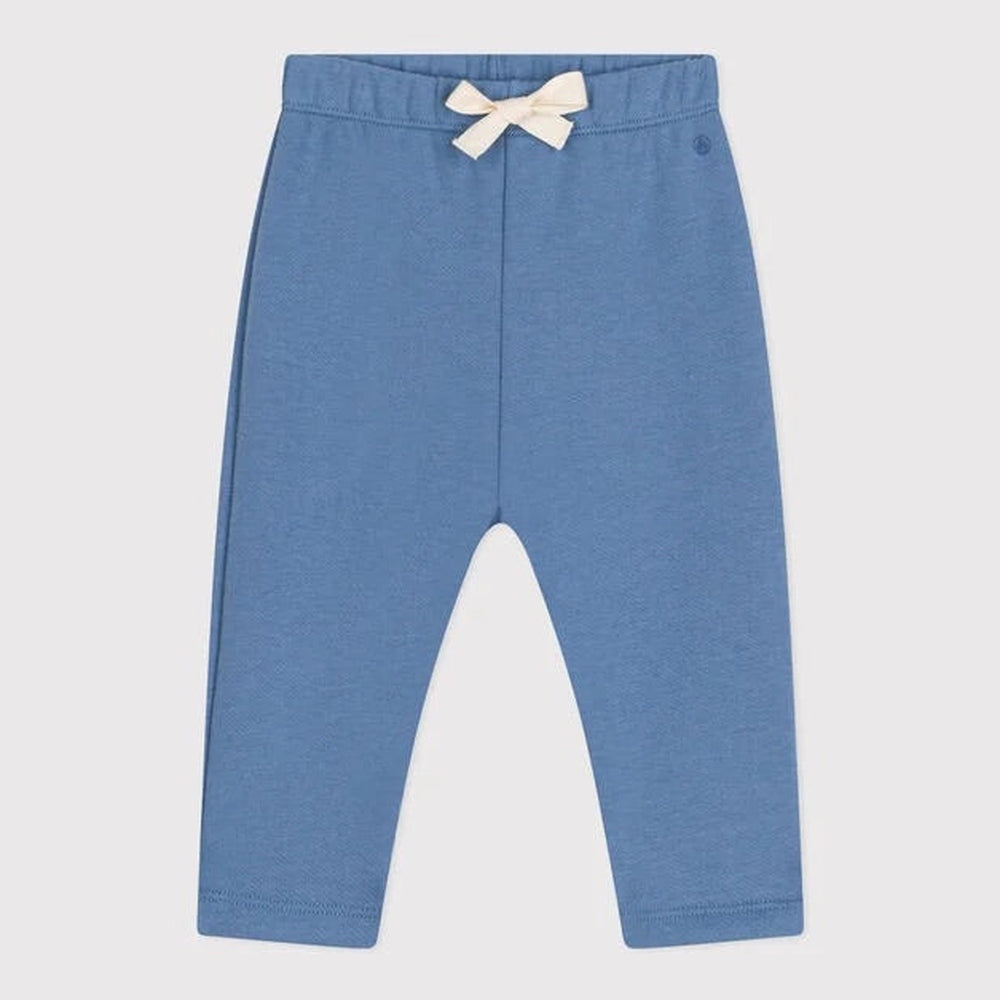 Petit Bateau | Fleece Babybroekje - Beach Blauw