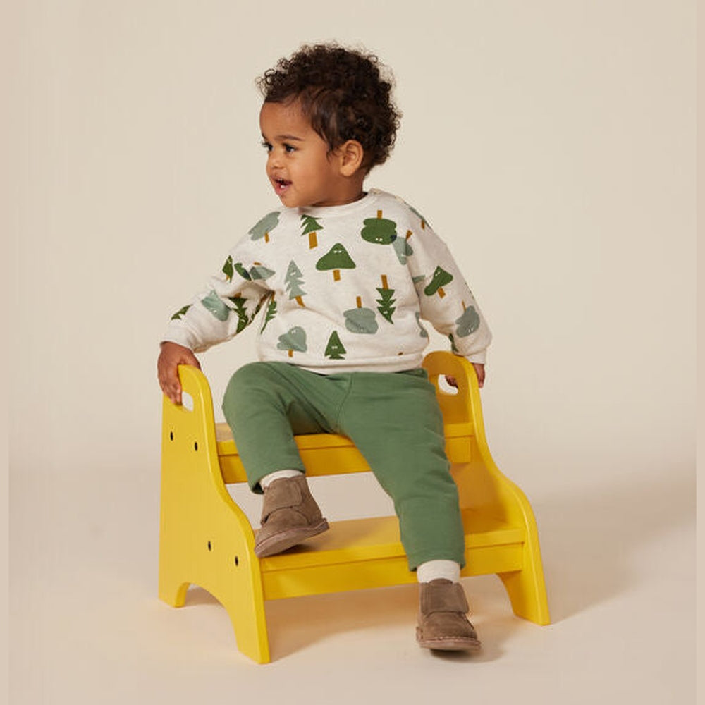 Petit Bateau | Sweatshirt Fleece Baby’s & Kids - Happy Trees