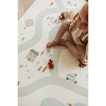 Play&Go Speeltapijt Puzzel - Eevaa 2In1 Puzzelmat/Opbergbox - Village/Terrazzo