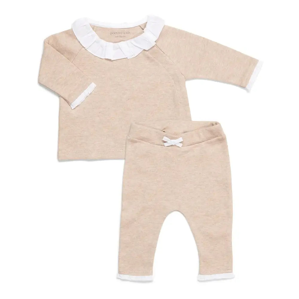 Poetree Kids | 2 Delige Baby Set - Camel