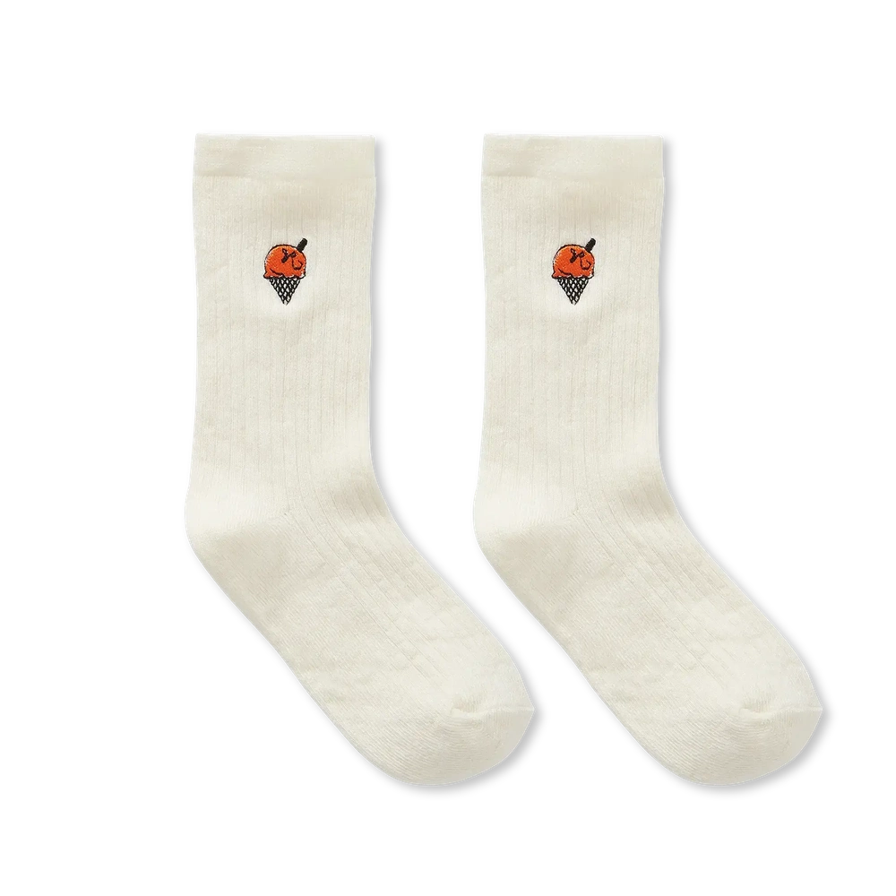 Sproet en Sprout Sokken Ice Cream Off-White
