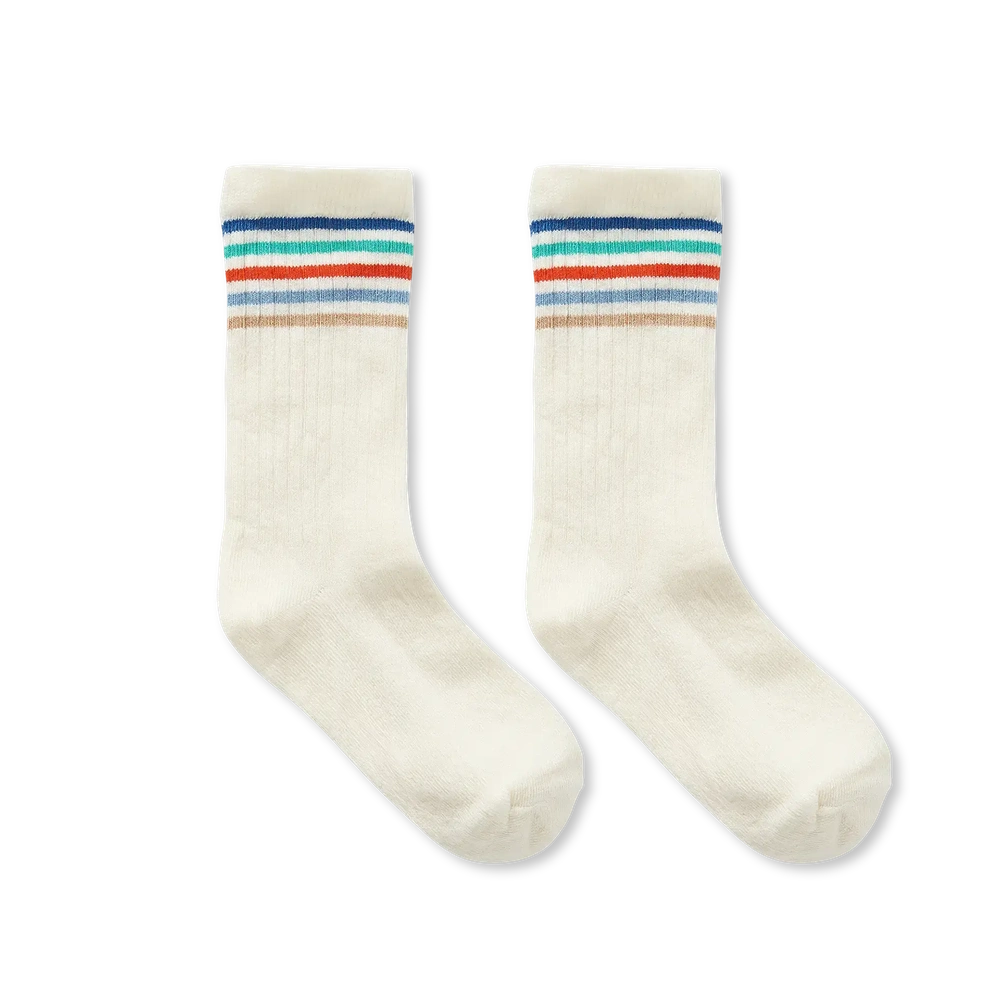 Sproet en Sprout Sportsokken Off-White / Blauw