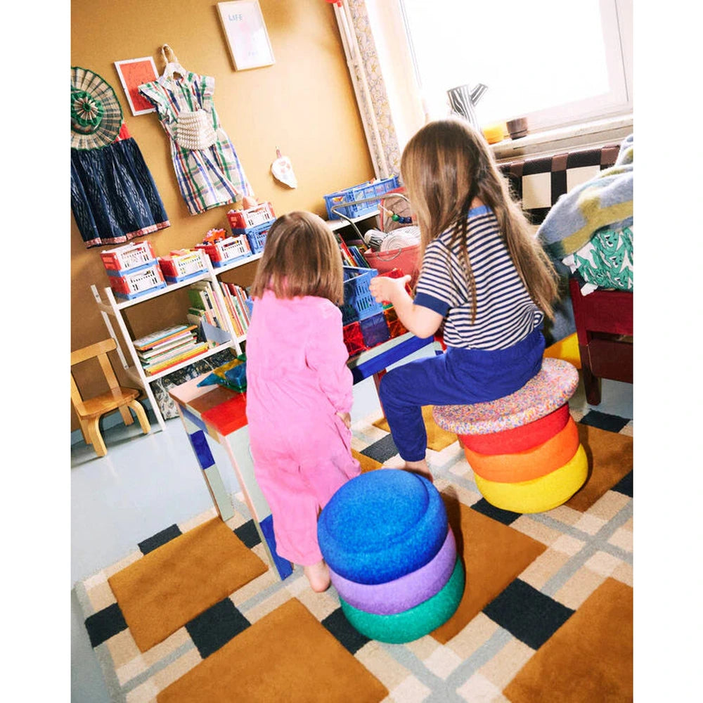 Stapelstein Super Confetti Rainbow Set Classic