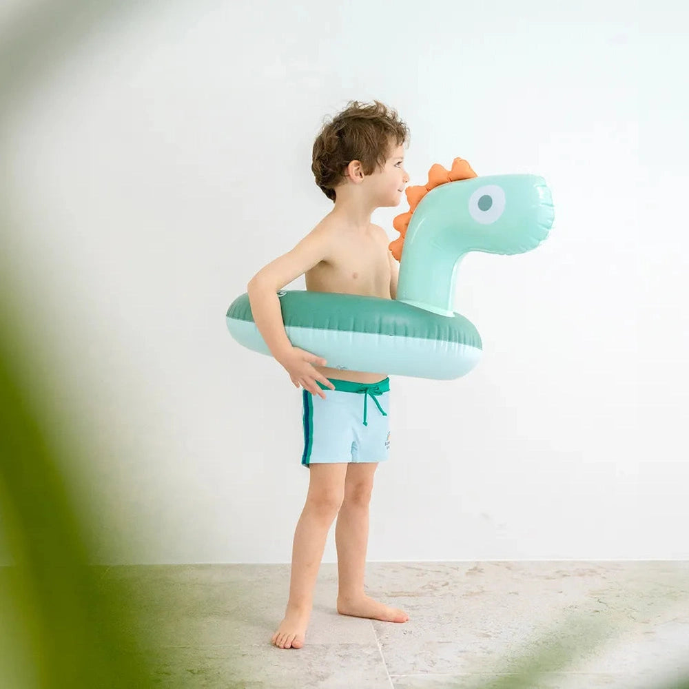Quut Zwemband Paard Groen voor Kinderen – Dubbel Waterplezier in Stijl