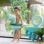 Quut Zwemband Paard Groen voor Kinderen – Dubbel Waterplezier in Stijl