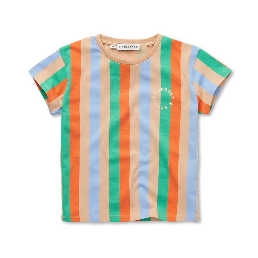 Sproet en Sprout T-Shirt Verticale Strepen