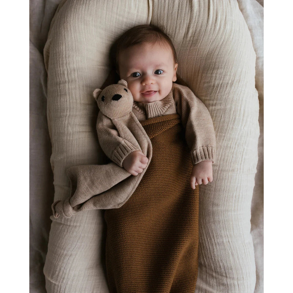 Hvid Teddy Tokki Sand