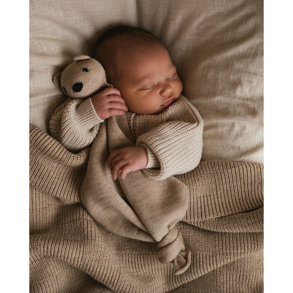 Hvid Teddy Tokki Sand