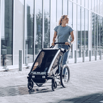 Thule Chariot Lite Double - Dubbelzits Multisport-Fietstrailer - Agave Groen