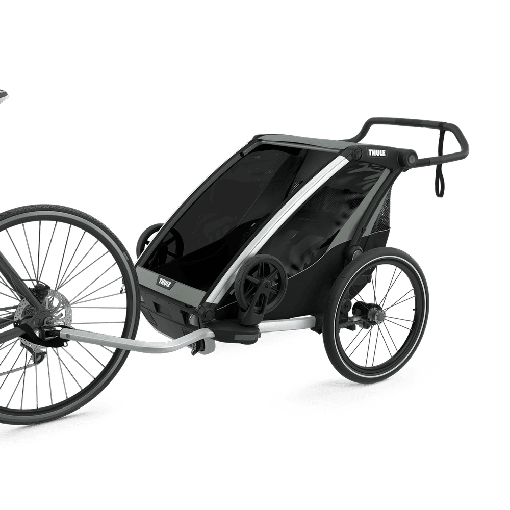 Thule Chariot Lite Double - Dubbelzits Multisport-Fietstrailer - Agave Groen