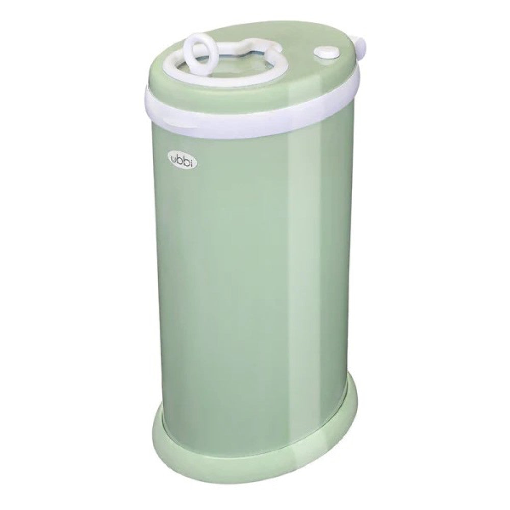Ubbi Luieremmer – Sage Green | Geurloos, metaal, stijlvol en zonder navulcassettes