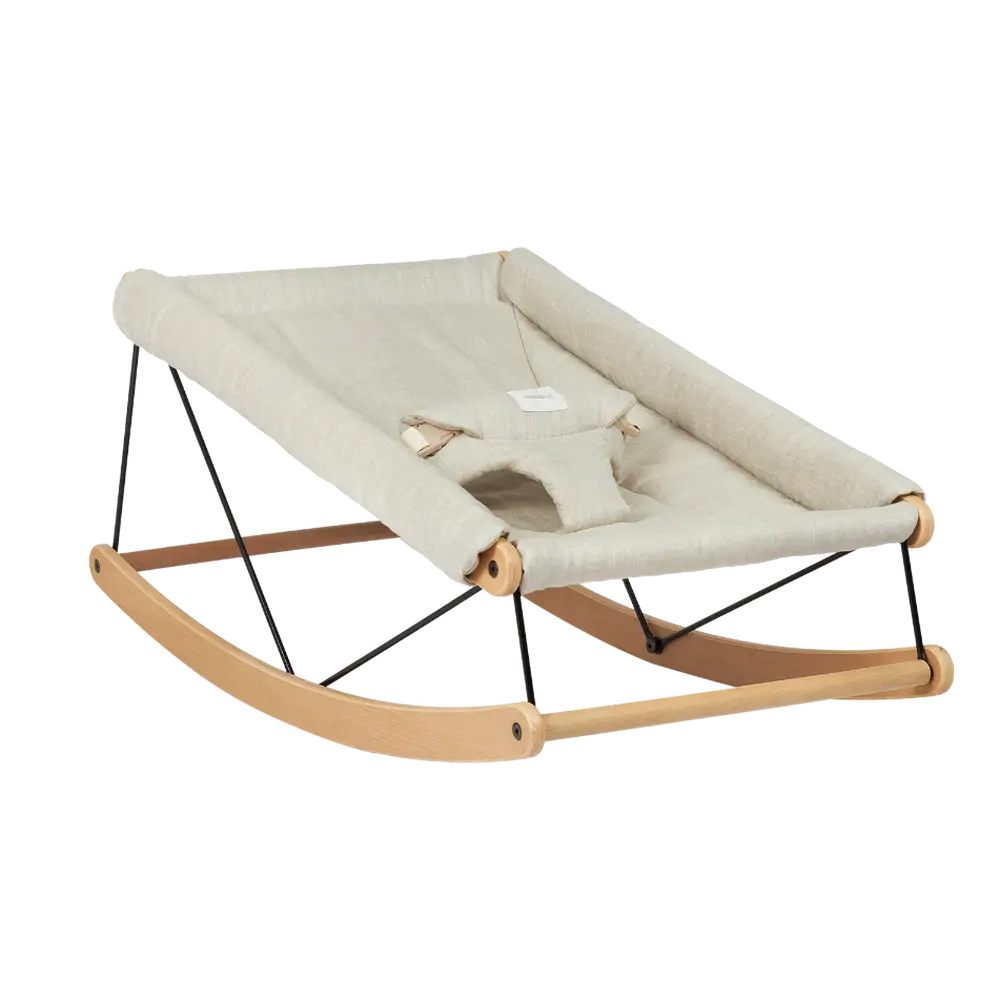 Wipstoeltje - Rocking Baby Bouncer - Lin Français Greige