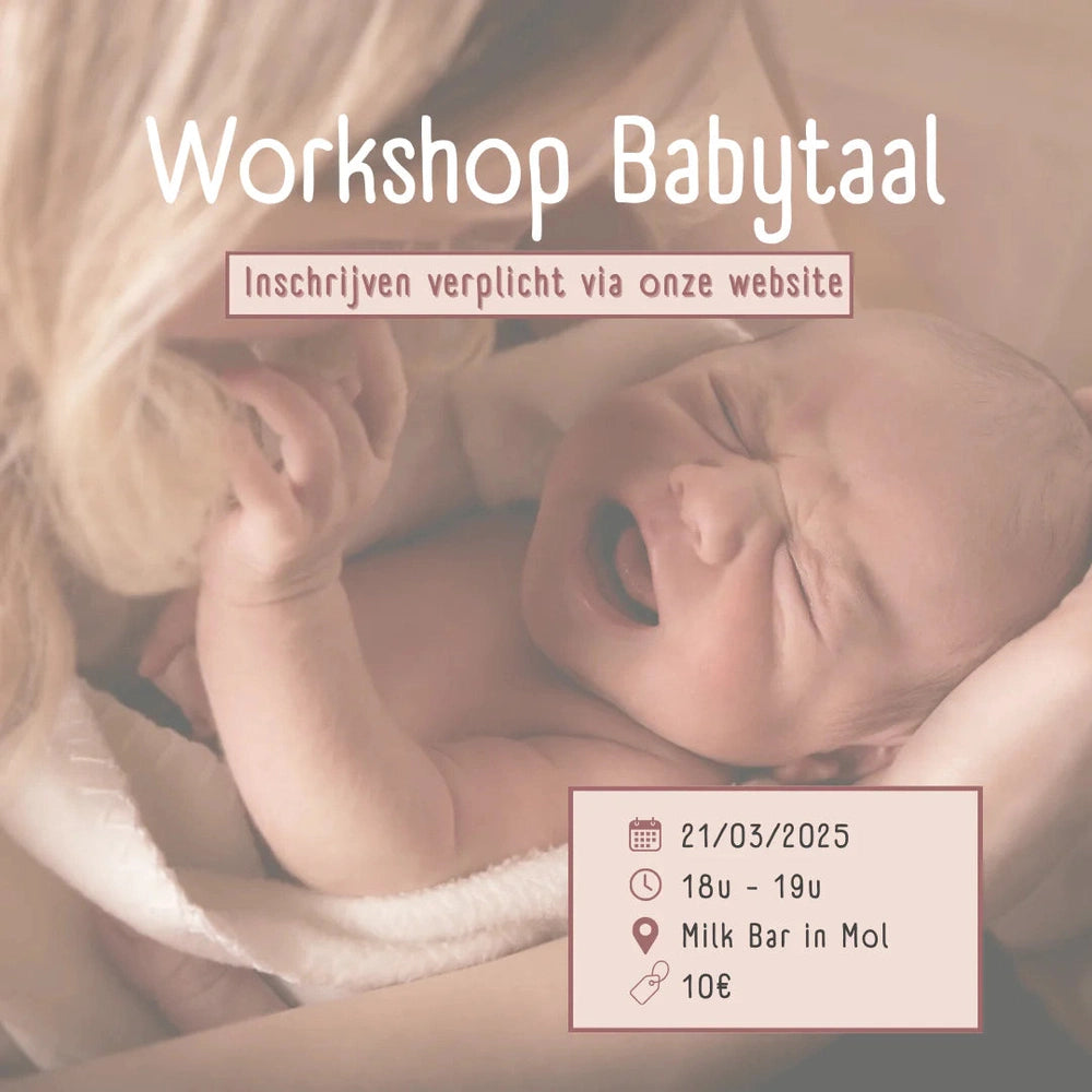 Workshop babytaal 21/03/2025 - 1 persoon