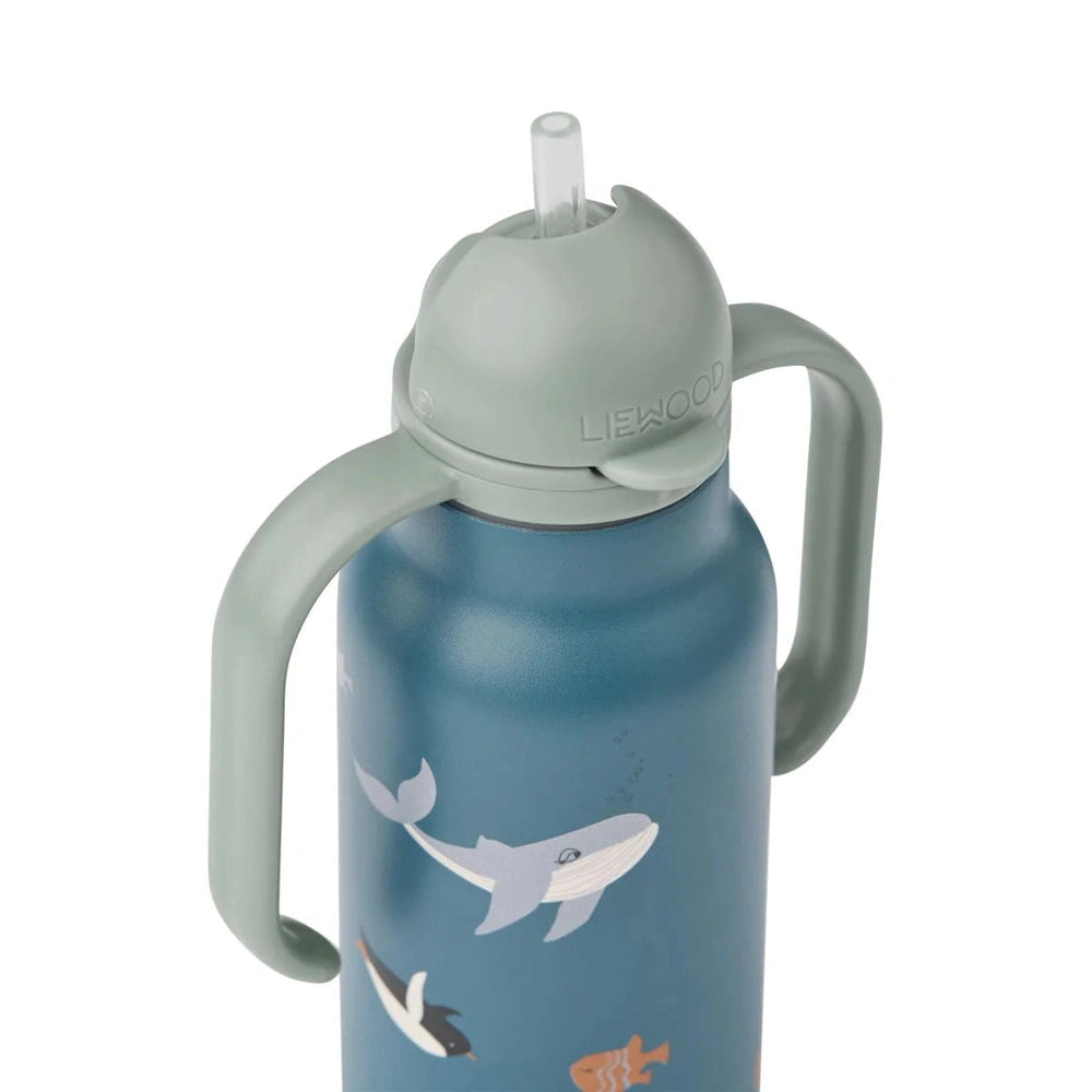 Liewood Drinkfles 250ML - Kimmie - Arctic Sea / Ocean view