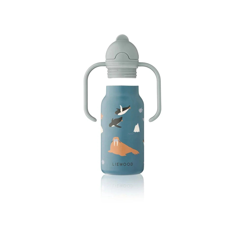 Liewood Drinkfles 250ML - Kimmie - Arctic Sea / Ocean view