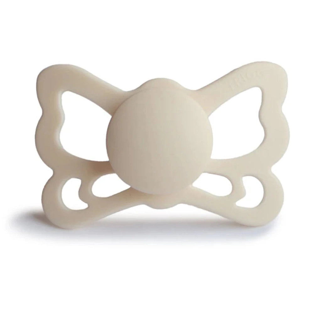 Frigg Fopspeen Butterfly Anatomical - Silicone - Cream T1/T2