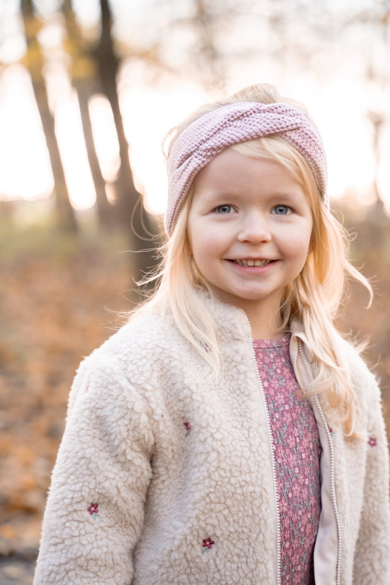 Little Dutch Cardigan - Sand Met Bloemetjes