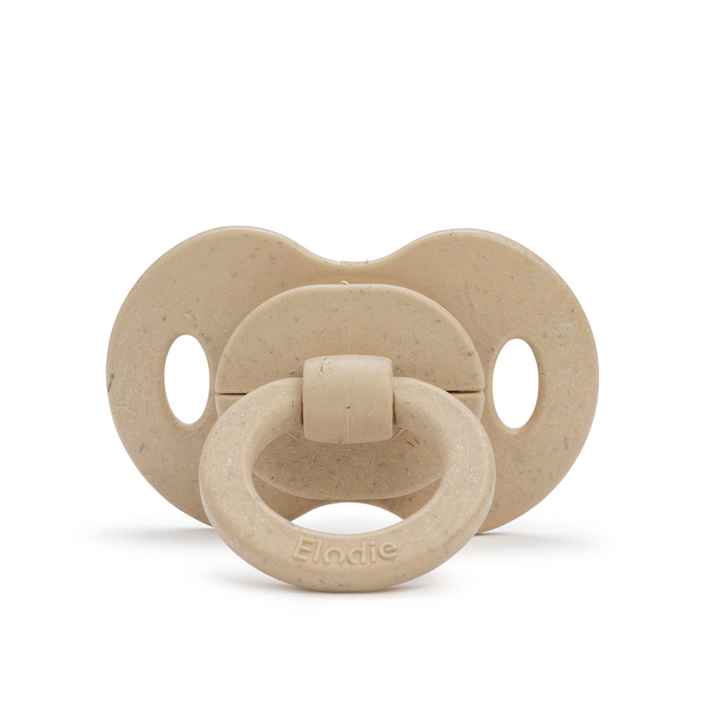 Elodie Details Bamboe Fopspeen Silicone Orthodontisch 3+ maanden - Pure Khaki