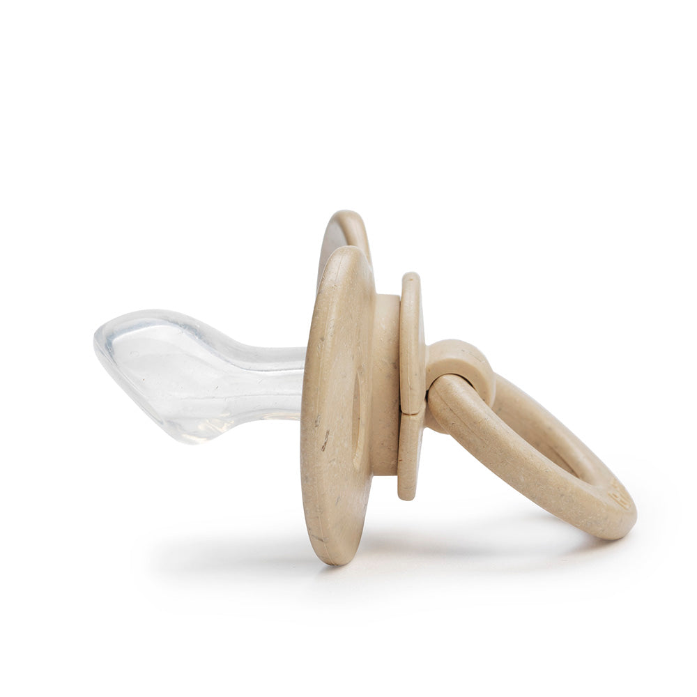 Elodie Details Bamboe Fopspeen Silicone Orthodontisch 3+ maanden - Pure Khaki