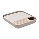 Béaba Flessendroogrek Clay – Modulair & Compact Afdruiprekje – Voor Zuigflessen, Spenen & Accessoires – Eco Design