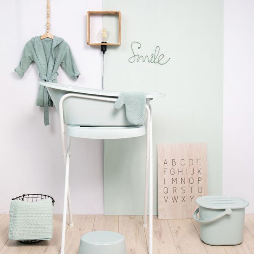 Poubelle à couches bébé-jou 14 litres - Sky Green