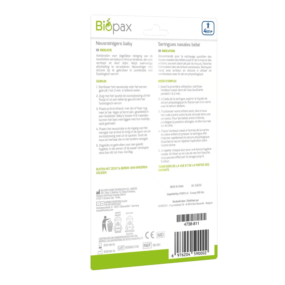 Biopax Neusreiniger Spuit