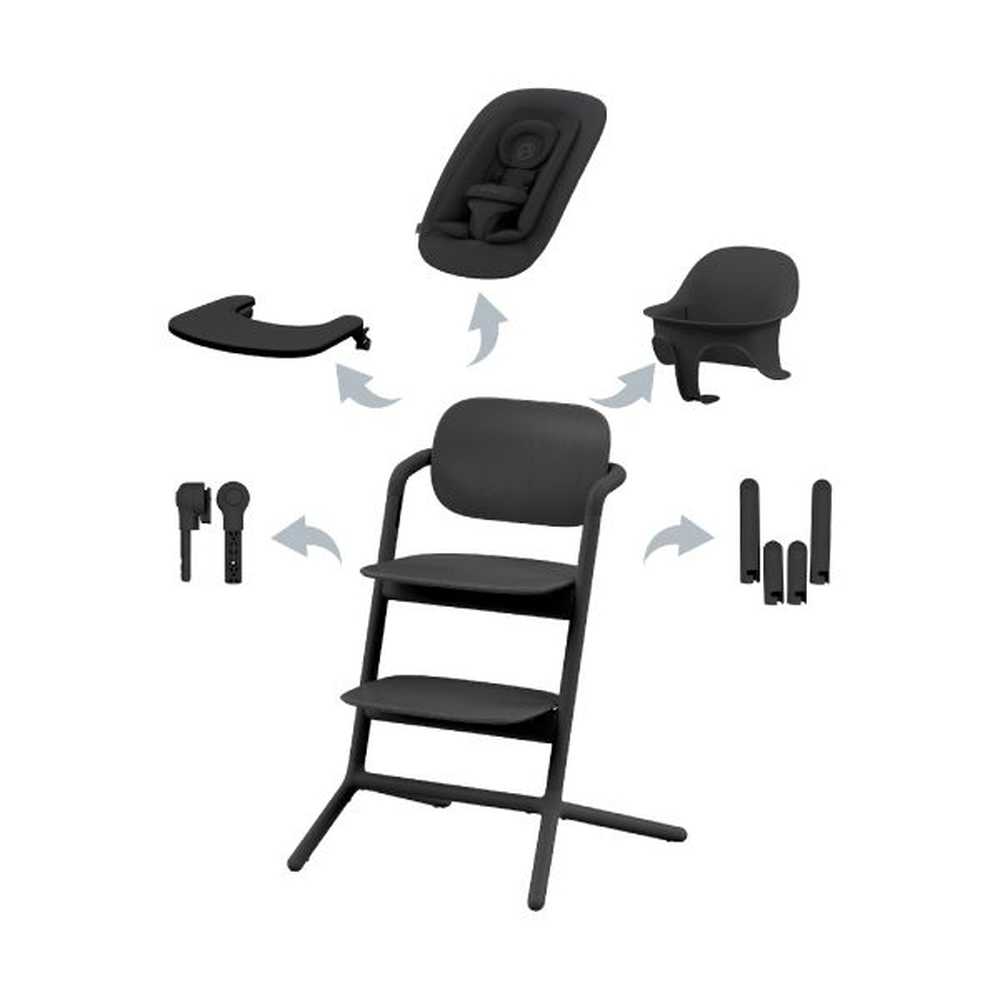 Cybex Lemo 4-in-1 Kinderstoel Stunning Black