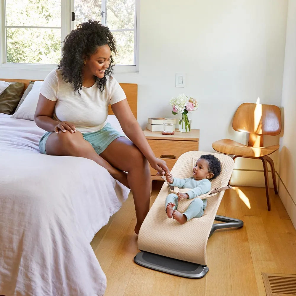 Ergobaby 3-in-1 Evolve Bouncer - Wipstoeltje Cream Mesh