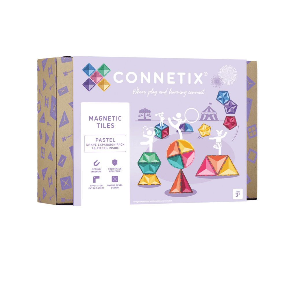 Connetix Expansion Pack Pastel | 48 Onderdelen