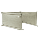 Jollein Parkomrander / Boxomrander / Bedomrander 180x30 Cm - Grain Knit Olive Green