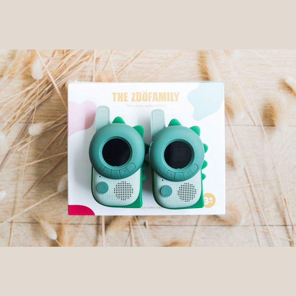 The Zoofamily Zoo Walkie Talkie - Set Groene Dino
