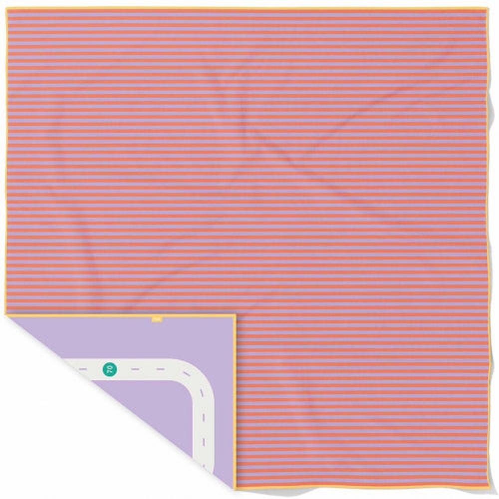 Quut - Speelhanddoek XL - 180x180cm - On The Road Lavender