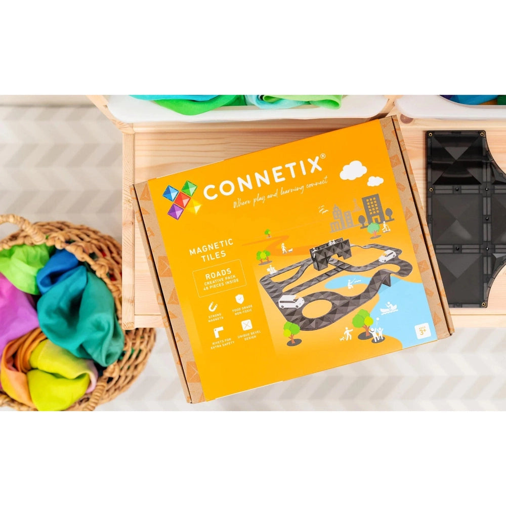 Connetix Creative Roads Pack | 48 Onderdelen