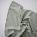 Mushie Swaddle - 120x120cm - sage green