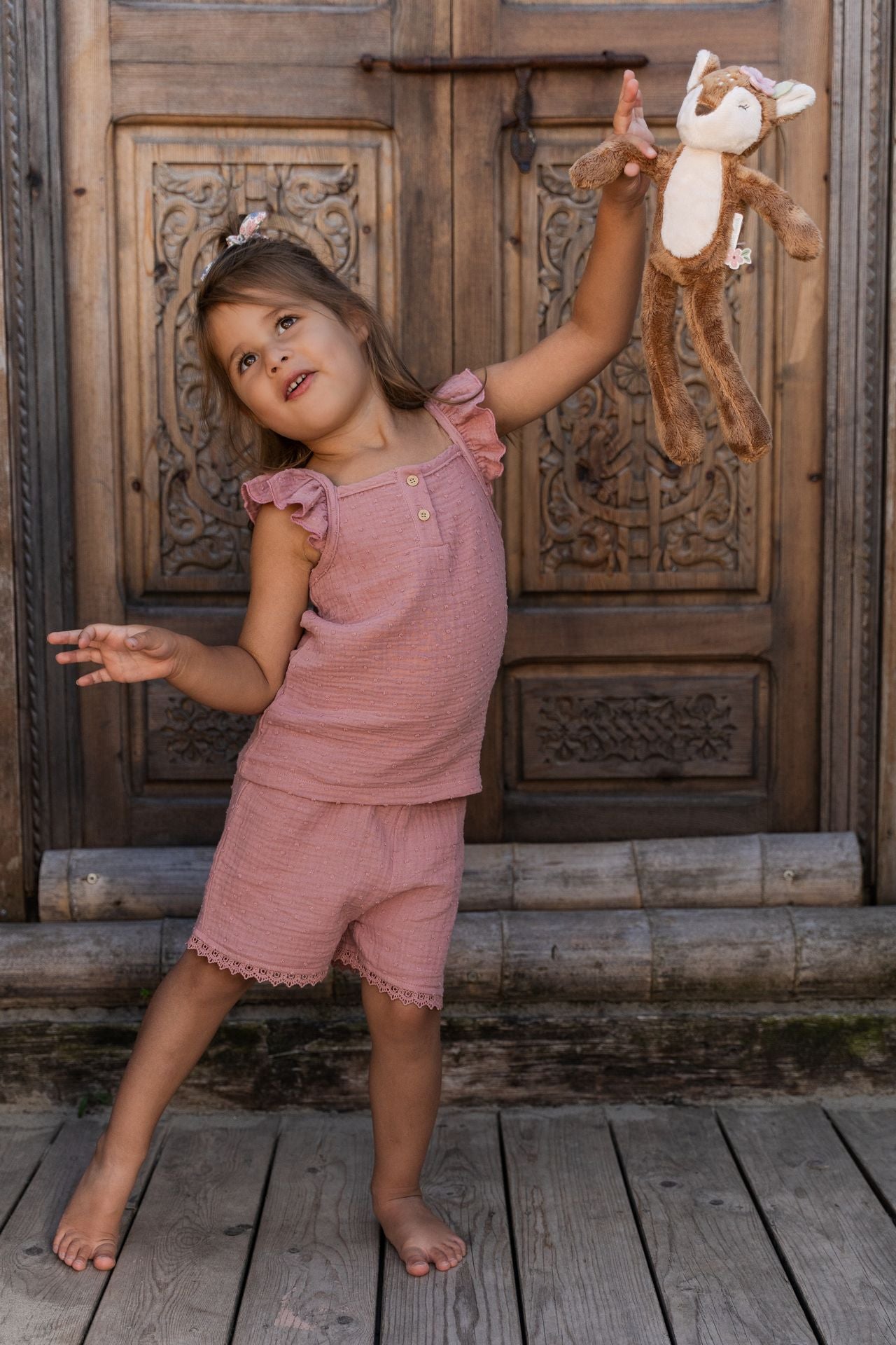 Little Dutch Débardeur Rose Poudré