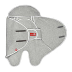 BABYNOMADE ENKELVOUDIG FLEECE GREY/STELLA 0-6 M