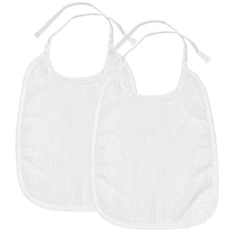 Basic Slabbetje 2 pack WIT