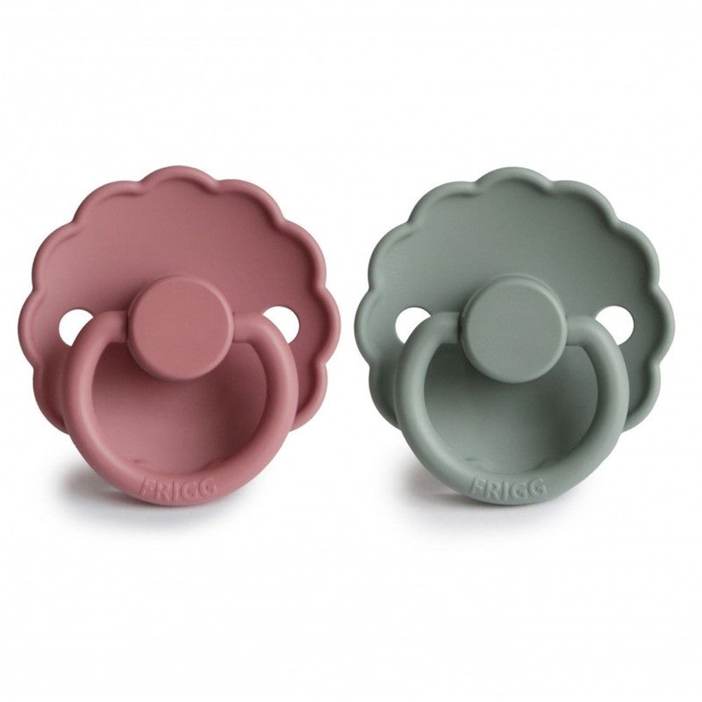 LOT DE 2 SILICONE - ROSE POUDRÉ/LILY PAD T1