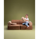 Zetel Set - Toffee Settee